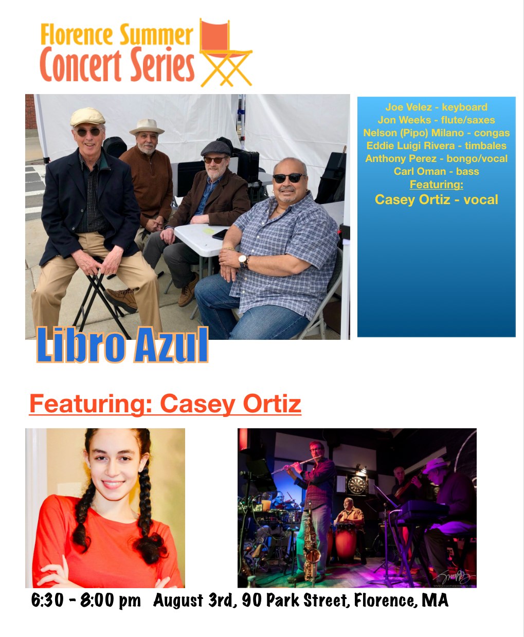 Florence Summer Concert Series: Libro Azul